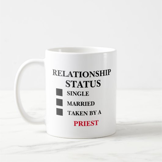 Relatie Status Priest Koffiemok (Links)