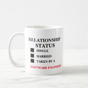 Relatie Status Software Engineer Koffiemok