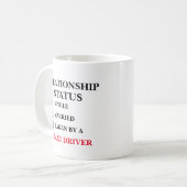 Relatie Status Taxi Driver Koffiemok (Voorkant links)