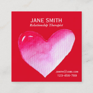 Relatie Therapistisch visitekaartje