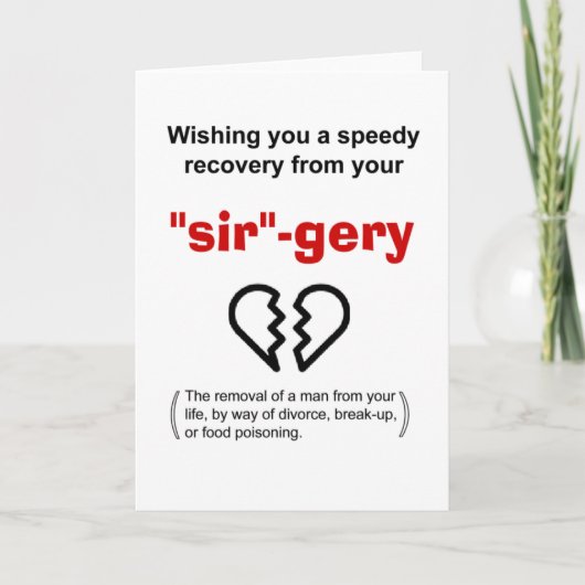 relatie uiteenvallen kaart (Voorkant)