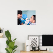 Relatie VAN DENTIST, ARTS EN PATIËNTIE Poster (Thuiskantoor)