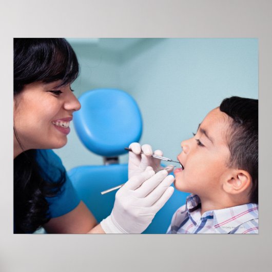 Relatie VAN DENTIST, ARTS EN PATIËNTIE Poster (Voorkant)