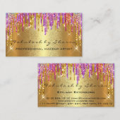 Relatiebord voor racistische feestdag visitekaartje (Voorkant / Achterkant)