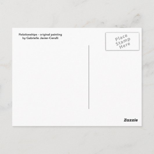 Relaties Briefkaart (Achterkant)