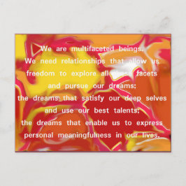 Relaties die Briefkaart 2 van het Citaat toestaan