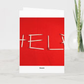 Relaties Feestdagen Kaart (Achterkant)