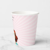 Relaties zijn als Algebra Funny Quip Papieren Bekers (Achterkant)