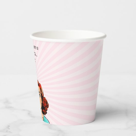 Relaties zijn als Algebra Funny Quip Papieren Bekers (Achterkant)