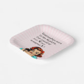 Relaties zijn als Algebra Funny Quip Papieren Bordje (Gebogen)