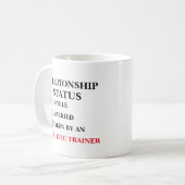 Relatiestatus Atletiek Trainer  Koffiemok (Voorkant links)