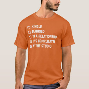 Relatiestatus Inhe Studio vintage T-shirt