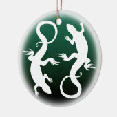 Relatieve ornament gepersonaliseerde retieldecorat (Links)