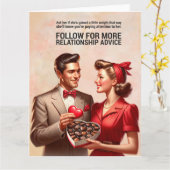 Relationship Advice Kaart (Gele Bloem)