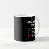 Relationship Status Single Taken Gamer Koffiemok (Voorkant rechts)