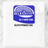 RELATIVITEIT "Album Art" sticker (Tas)