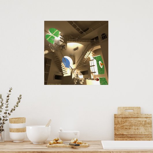 Relativiteit Poster (Keuken)