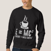 Relativiteit Theory Physics Science Coffee Milk Trui (Voorkant)
