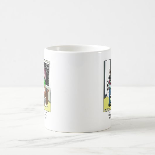 Relativiteitstheorie en belastingcode koffiemok (Center)