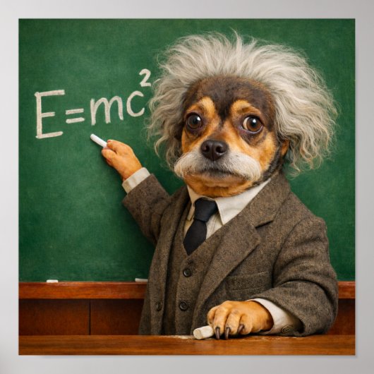 "Relativity Speaking" Poster (Voorkant)