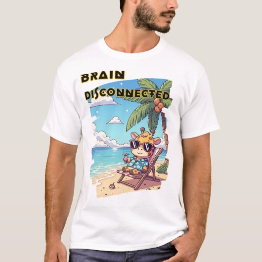Relax and disconnect Camiseta T-shirt (Voorkant)