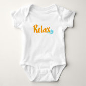 Relax Baby Bodysuit (Voorkant)