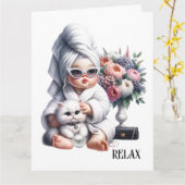 RELAX - Bekijk terug - Kaart (Gele Bloem)