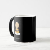 Relax, boeddhistisch monniksspel magische mok (Voorkant links)