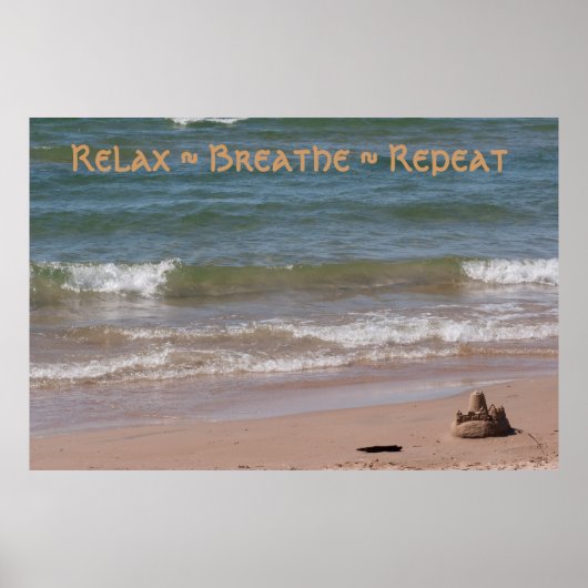 Relax ~ Breuken ~ Herhalen Poster (Voorkant)