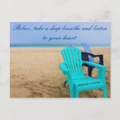 Relax Briefkaart (Voorkant)