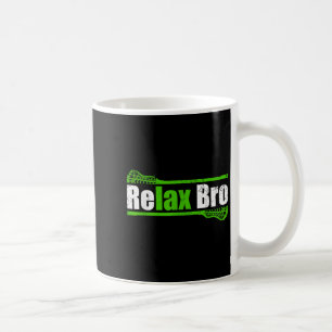 Relax Bro Funny Boys Lacrosse Kleding Jeugd Mannen Koffiemok