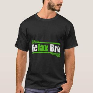 Relax Bro Funny Boys Lacrosse Kleding Jeugd Mannen T-shirt