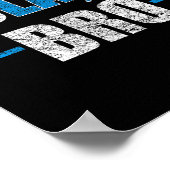 Relax Bro Grappige Lacrosse Speler Joke Quote Lax  Poster (Hoek)