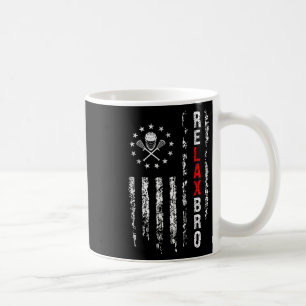 Relax Bro Lacrosse Grappige Lacrosse Speler Sticks Koffiemok