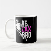 Relax Bro Lacrosse Koffiemok (Links)