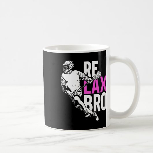 Relax Bro Lacrosse Koffiemok (Rechts)