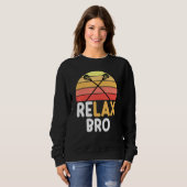 Relax Bro Lacrosse  Surf Sun Trui (Voorkant volledig)