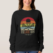 RELAX BRO Retro stijl Lacrosse Trui (Voorkant)