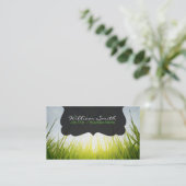 Relax calm grass Business card Visitekaartje (Staand voorkant)