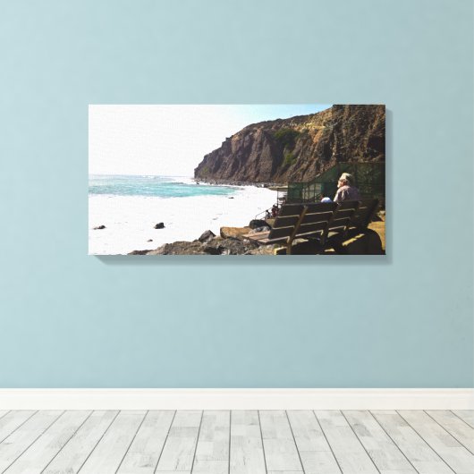 RELAX CANVAS AFDRUK (Insitu (Houten vloer))