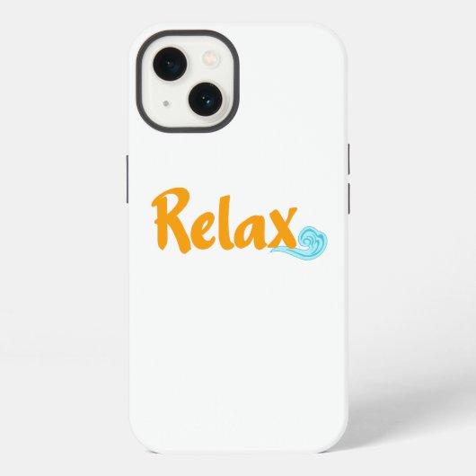 Relax Case-Mate iPhone Case Hoesje (Achterkant)