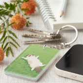 Relax Cat Sleutelhanger (Voorkant Rechts)