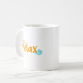 Relax Coffee Mug Koffiemok (Voorkant links)