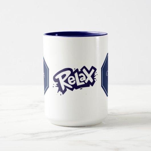 Relax Combo Mok met Jouw naam en functietitel (Midden)