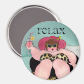 RELAX, DAHLING! MAGNEET (Voorkant / Achterkant)