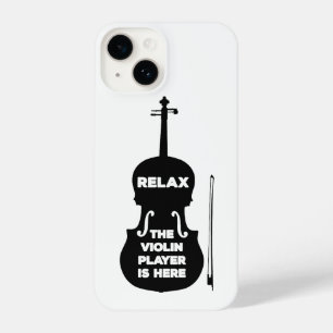 Relax De Violist Is Hier iPhone 14 Hoesje