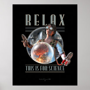 Relax: dit is voor WETENSCHAPPELIJK Poster (16 x 2