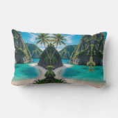 Relax & Drift Away beroemd gemaakt door Island Vib Kussen (Achterkant)