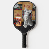 Relax, Drink koffie, Play Pickleball zegt dat de k Pickleball Paddle (Achterkant)