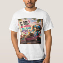 Relax en chillen t-shirt